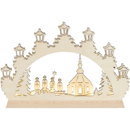 Saico Mini-Lichterbogen Kurrende LED-Stripe 22 Mm X 14 Mm X 30 Mm 1 Saico Mini-Lichterbogen Kurrende LED-Stripe 22 Mm X 14 Mm X 30 Mm