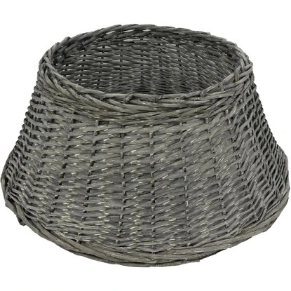 Baumkranz Korb H26 X Ø58 Cm Grau 1 Baumkranz Korb H26 X Ø58 Cm Grau