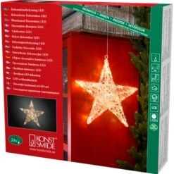 Konstsmide LED-Acryl Stern 24 Dioden Warmweiß 5 Konstsmide LED-Acryl Stern 24 Dioden Warmweiß -Konstsmide Verkäufe 8 1533 Dekoration Innen 01