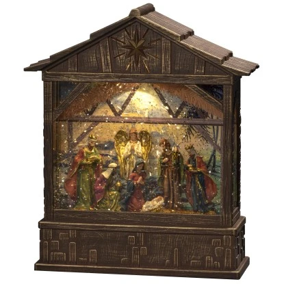 Konstsmide LED Weihnachtskrippe Mit 5 H-Timer 1 Konstsmide LED Weihnachtskrippe Mit 5 H-Timer