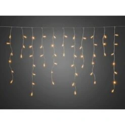 Konstsmide LED Lichtervorhang Eisregen 96 Bernsteinfarbene LEDs Innen Und Außen