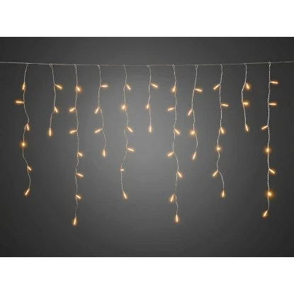 Konstsmide LED Lichtervorhang Eisregen 96 Bernsteinfarbene LEDs Innen Und Außen 1 Konstsmide LED Lichtervorhang Eisregen 96 Bernsteinfarbene LEDs Innen Und Außen