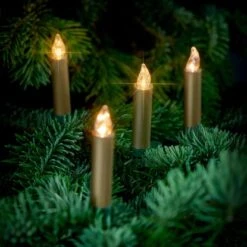 Lumix LED Mini Christbaumkerzen Superlight Gold 12er Basis-Set Innen Und Außen 7 Lumix LED Mini Christbaumkerzen Superlight Gold 12er Basis-Set Innen Und Außen -Konstsmide Verkäufe t mini metallic bs gold 04